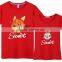 New Movie Zootopia Couple T-Shirt,Cartoon T-shirt wholesale price