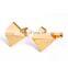 Luxury Cufflinks Gold Square Wedding Cufflinks