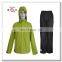 rain wear factory 190T Nylon Fabric breathable pu rain wear