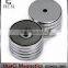 12 LB Holding Power Ceramic Cup Magnet 1.26" Magnetic Round Base