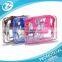 promotional plastic travel pvc lady makeup bag