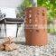 Round Fire Pit Corten Steel Basket/Barrel