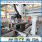4-Axis CNC Work Center for Aluminum Profile with Saw Blade