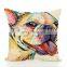 Customised Printing Cotton Linen Pillows Car Sofa Decorative  Cushion Throw Pillow Case Cover