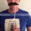 Customized 1mm soft black felt Moustache for party decoration
