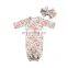 Sleeping sack baby newborn sleeping gowns with headband winter baby sleeping bags
