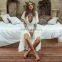 New Long Beach Dress Cotton Lace Beach Cover up Pareos de Playa Mujer Bikini cover up Saida de Praia Swimsuit Cover up