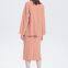 Fashion Women Clothing Winter Pullover Asymmetrical Knit Turndown Sweaters