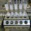 Pneumatic fruit juice,yogurt,jelly cup foil filling sealing machine manual encapsulation machine