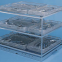Stainless Steel Instrument Trays Sterilisation basket – full wire mesh – various sizes