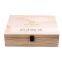 Hot sale Customized fancy unfinished essential storage box wood essential oil box