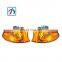 Amber Pair 7 Series E38 Parking Corner Light Lamp for E38 1998 2001