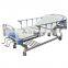 Aluminium Alloy Side ABS Manual Single Crank Hospital Bed with IV Pole