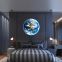 Earth Wall Lamp Design Planet Mural Lights Bedroom Decorative Led Wall Light Sconce Living Room Fresco Home Art Hallway Lighting