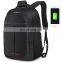 2019 wholesale business travel, school waterproof backpack bag men's USB battery charging anti-theft laptop backpack/