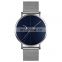 Elegance SKMEI 9183 Quartz Watch Men Stainless Steel Wristwatches