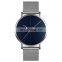 Elegance SKMEI 9183 Quartz Watch Men Stainless Steel Wristwatches