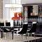 New arrivals table solid wood base Marble  dinning table marble table set
