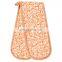 2022 latest design 100% Cotton Printed kitchen Heat Long Oven Mitt Glove Double