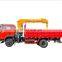Truck Cranes Chinese 6.3 ton truck mounted crane with cargo bodyTop brand Truck Cranes