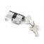 High Security Door Lock Cylinder with Double Lines Pins and Zigzag, Security Card to Copy Keys