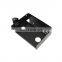 OEM Custom Accessories Sheet Metal Steel Black Powder Coated Connecting Furniture Hardware Brackets