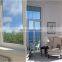 Florida Miami Dade hurricane approved double glazed aluminum tilt and turn window