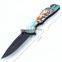 Aluminum Handle 3D printing   Stainless Steel Rescue Survival Camping Folding Pocket Knife with Belt Clip