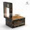 Creativepacking Spanish Cedar Lining Wooden Cigars Humidor Collect Glass Lid Smoking Cigar Box