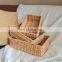 Minimal Storage Basket Water Hyacinth Serving Tray Set Of 3