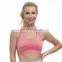 Wholesale Woman Yoga Top Blank Custom Logo Fitness Seamless Sports Bra