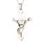 Customized Stainless Steel Horoscope Cross Pendant