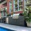 Exclusively customized stainless steel outdoor courtyard cabinet