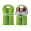 portable wine bottle sleeve with handles, 3mm neoprene material, free sample, factory price