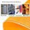 High-temperature resistant silicone cloth, smoke repellent, vertical wall, anticorrosive glass fiber cloth, double-sided coated soft connection,