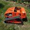 Remote Control Lawn Mower (VTC550-90) remote operated wheel lawn cutter machine China manufacturer, factory direct sales radio controlled lawn mower robot