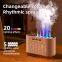 Household Aromatherapy Humidifier with Five-hole Colorful Spray Silent Dynamic Sound Control
