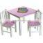 Excellent wooden child's table and chairs