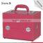 2016 OEM Professional Portable Makeup Display Vanity Case Cosmetic Train Case