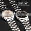 2016 New Fashion Unisex Stainless Steel Quartz Wrist Watch