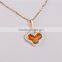 gemstone flower shape pedant OEM 925 silver pedant tree of life pendant