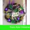 High Quality Cheap 15'' Mardi Gras wreaths