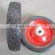 7" solid rubber wheel, semi pneumatic wheel 7"x1.5