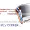 professional 9pcs Three-ply copper cookware/Tri-ply copper kitchenware for whole sale