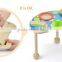 2014 new toys happy pond music table 5 keys castanets small gong drum hammer combinati sale musical instruments
