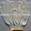 white cotton labor glove