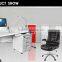 Office Furniture White Marble Executive Modern Computer Desk                        
                                                Quality Choice