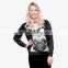 New design round neck pullover, custom sublimation 100% polyester crew neck