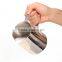 Homdox 1PC 0.9L Stainless Steel Polish Finish Coffee Frothing Pitcher Milk Handle Cup AM003618