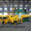 Excavating crawler mining loader tunnel mucking machine with scraper